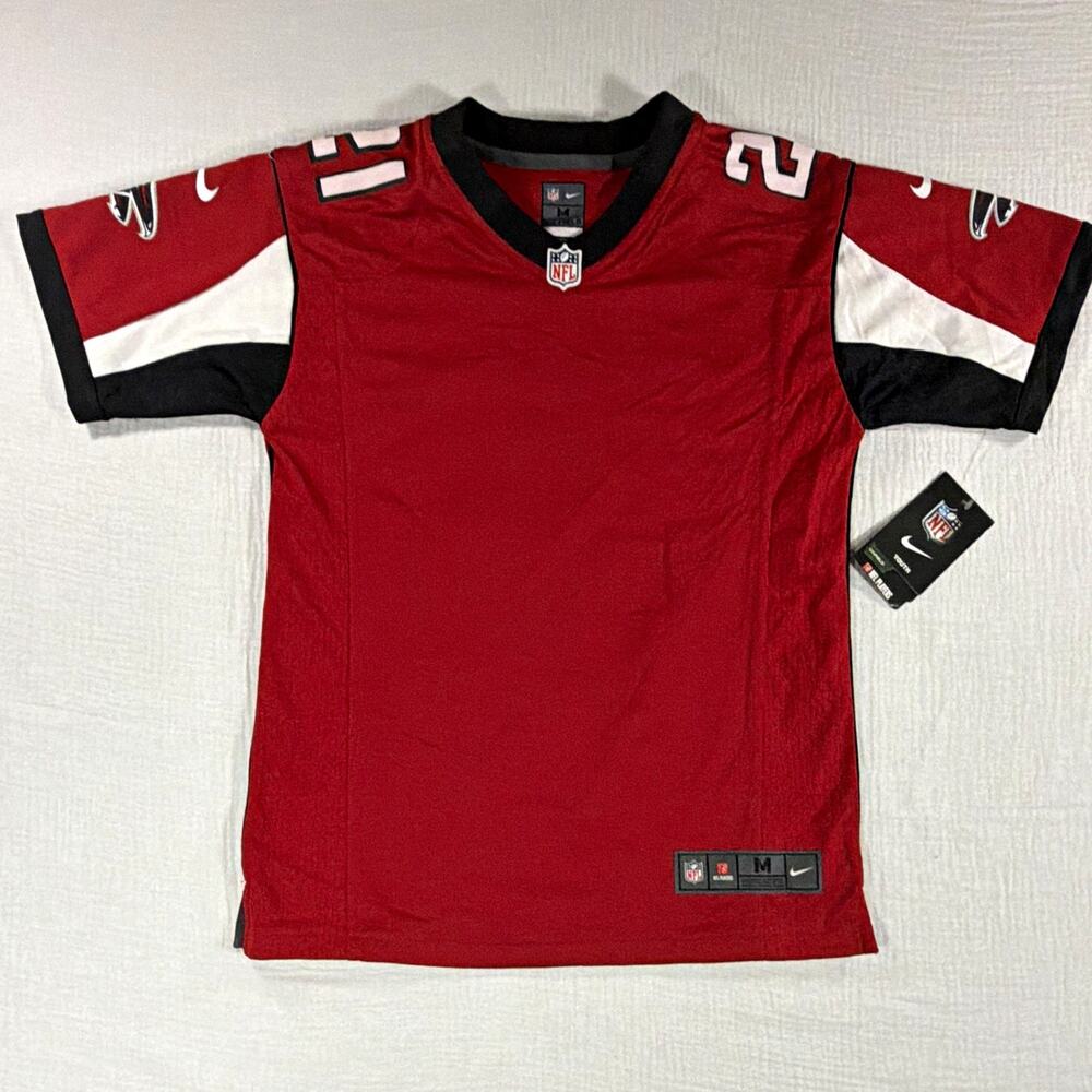 Nike Atlanta Falcons Michael #21 NFL Football Jersey Youth Size M Red